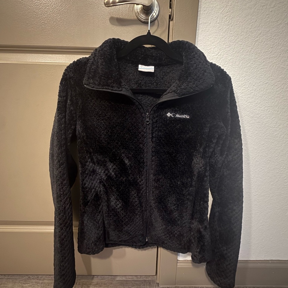 Columbia Women's Black Teddy Jacket